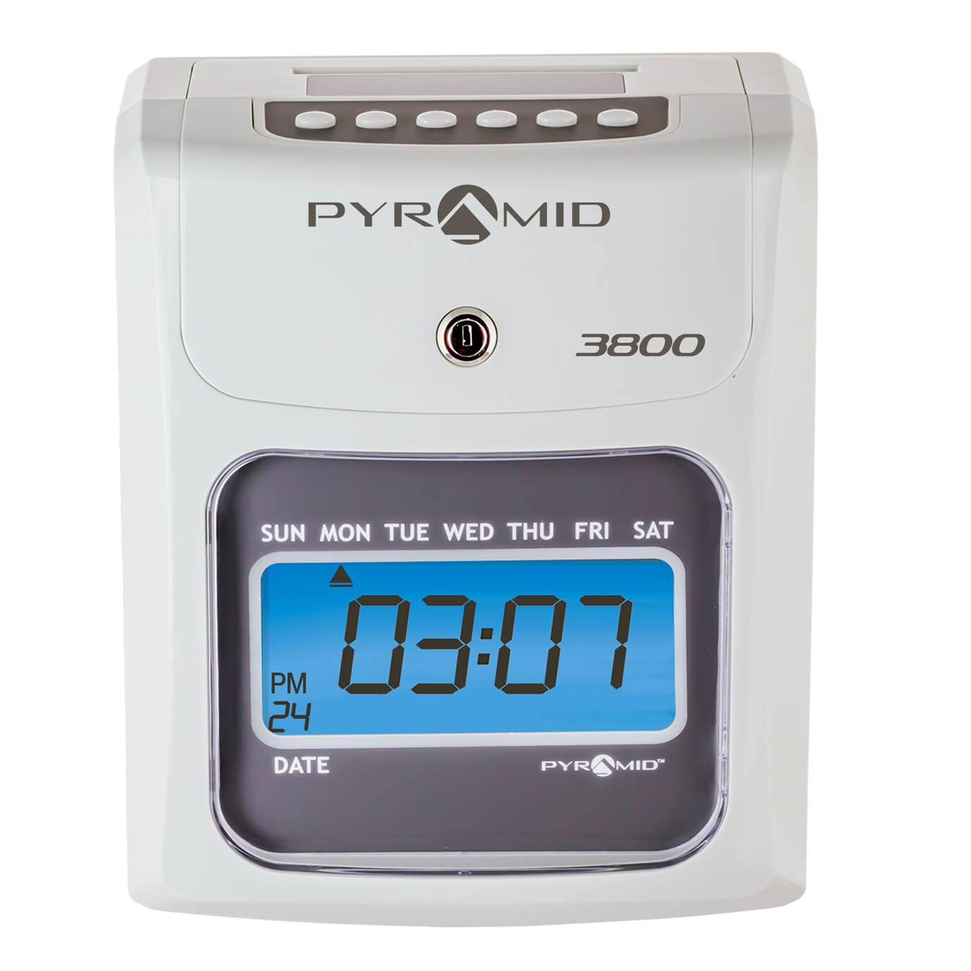Pyramid 3800 Calculating Time Clock
